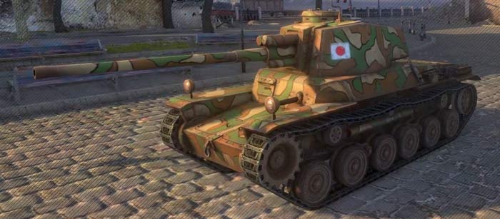 первый японский танк Type 3 chi-nu kai в world of tanks