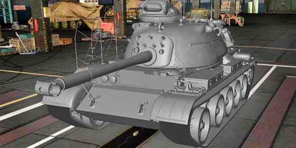 модель танка 59 Patton